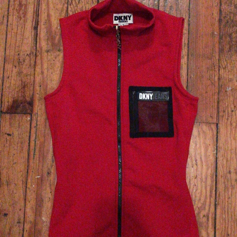 DKNY reversible vest